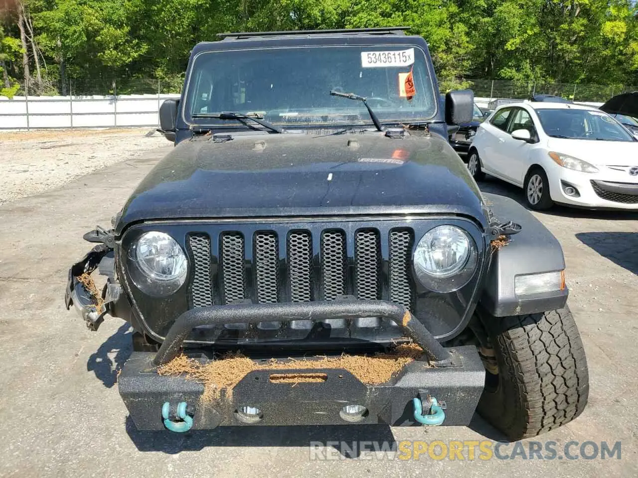 5 Photograph of a damaged car 1C4HJXDN0LW115231 JEEP WRANGLER 2020