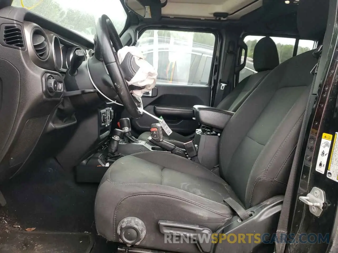 7 Photograph of a damaged car 1C4HJXDN0LW115231 JEEP WRANGLER 2020