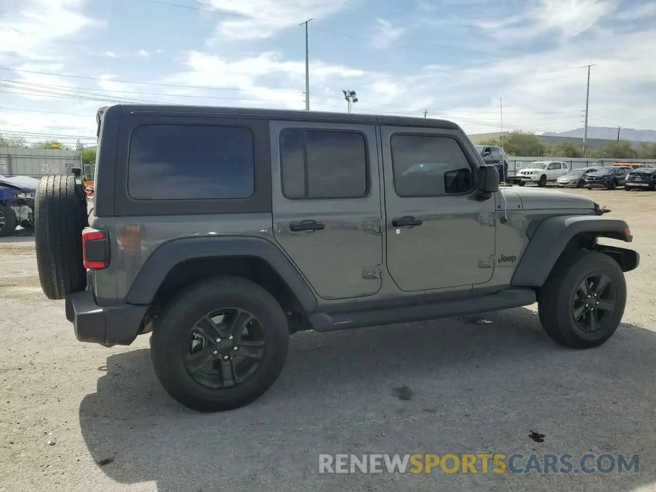 3 Photograph of a damaged car 1C4HJXDN0LW134426 JEEP WRANGLER 2020