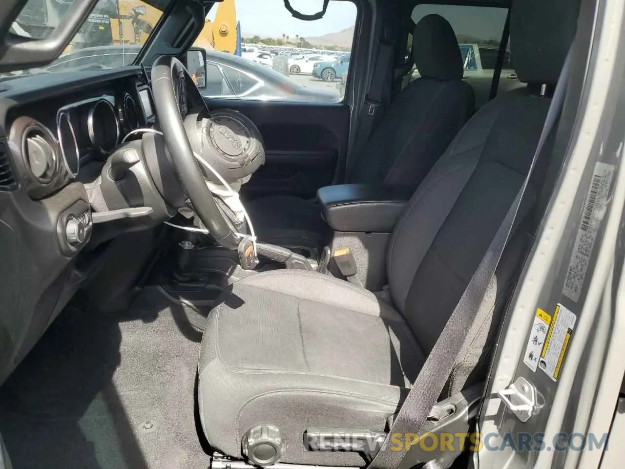 7 Photograph of a damaged car 1C4HJXDN0LW134426 JEEP WRANGLER 2020