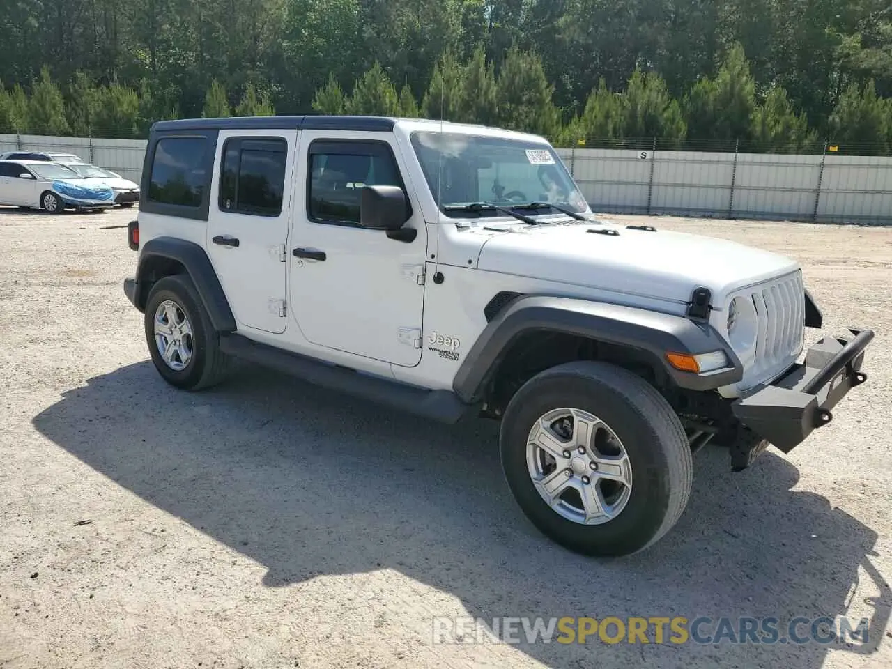 4 Photograph of a damaged car 1C4HJXDN0LW226619 JEEP WRANGLER 2020