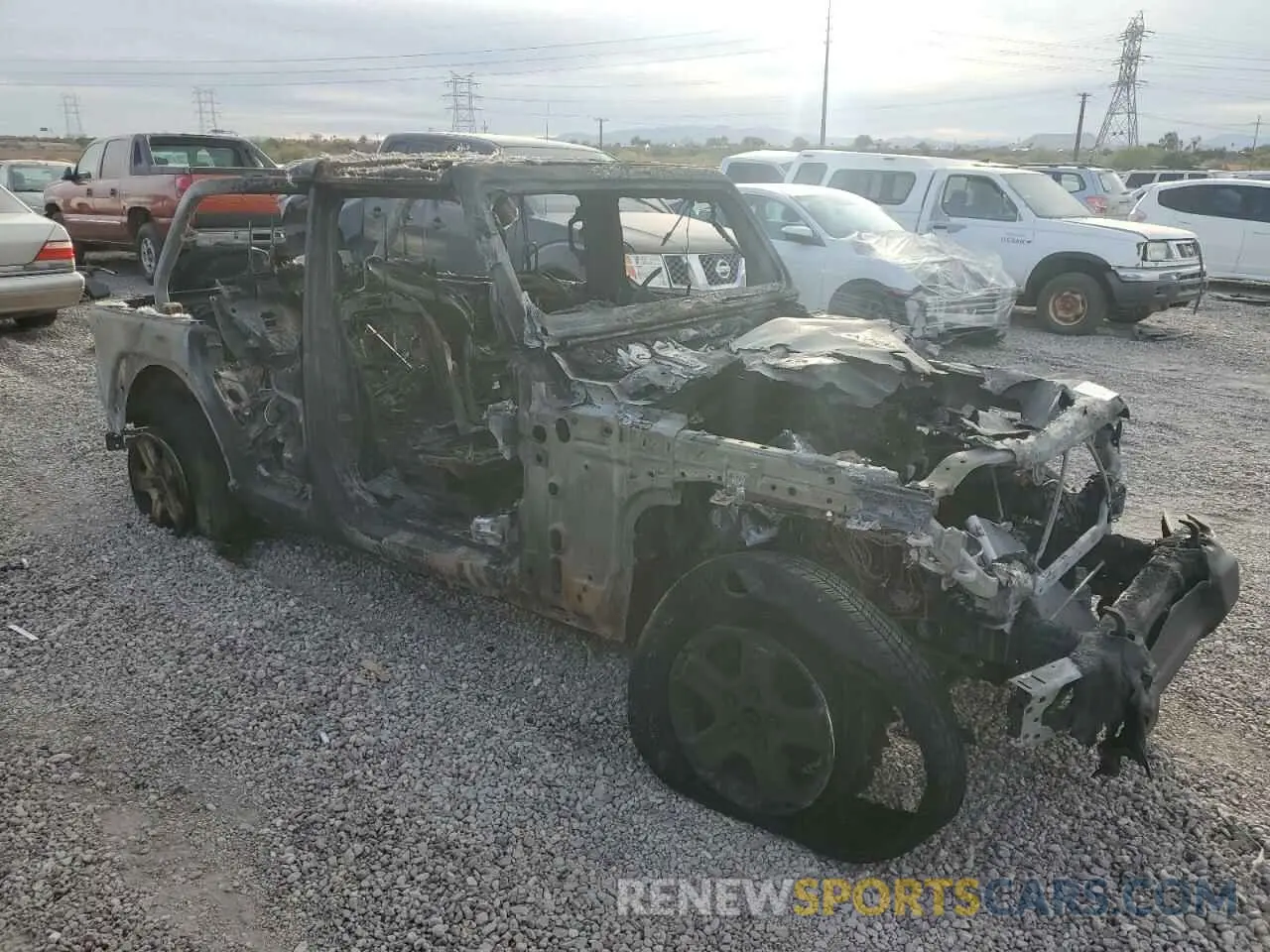 4 Photograph of a damaged car 1C4HJXDN0LW230671 JEEP WRANGLER 2020
