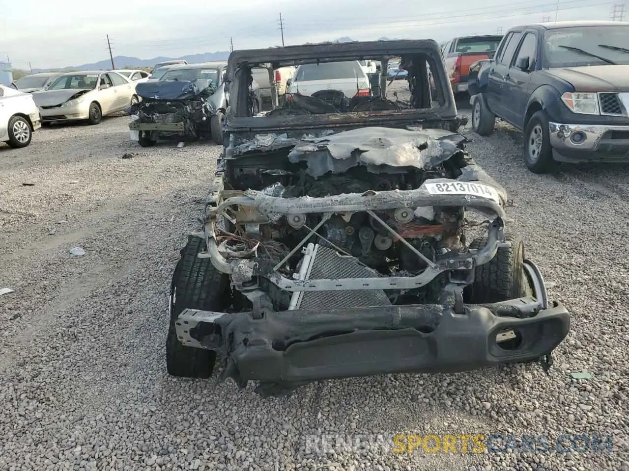 5 Photograph of a damaged car 1C4HJXDN0LW230671 JEEP WRANGLER 2020