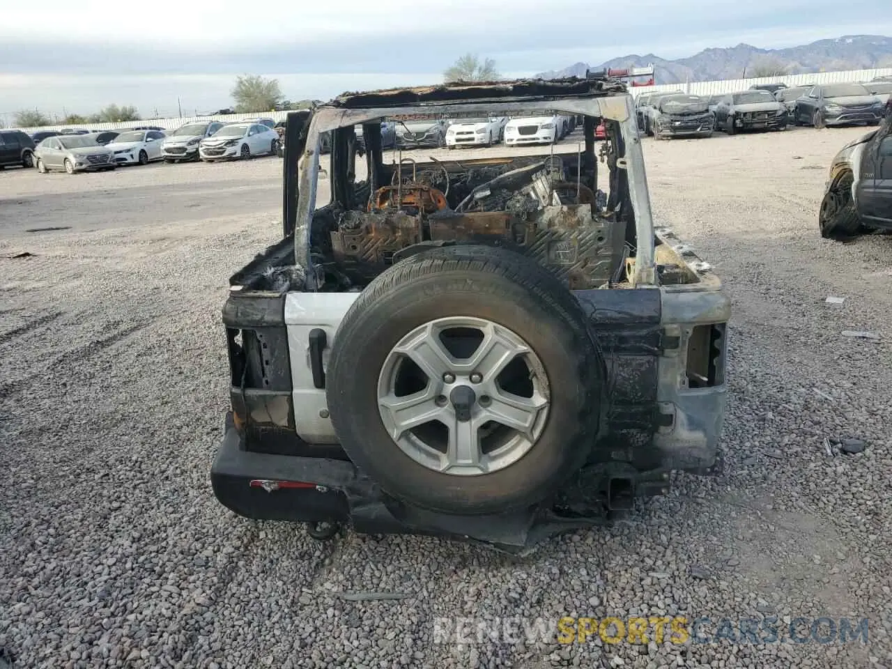 6 Photograph of a damaged car 1C4HJXDN0LW230671 JEEP WRANGLER 2020