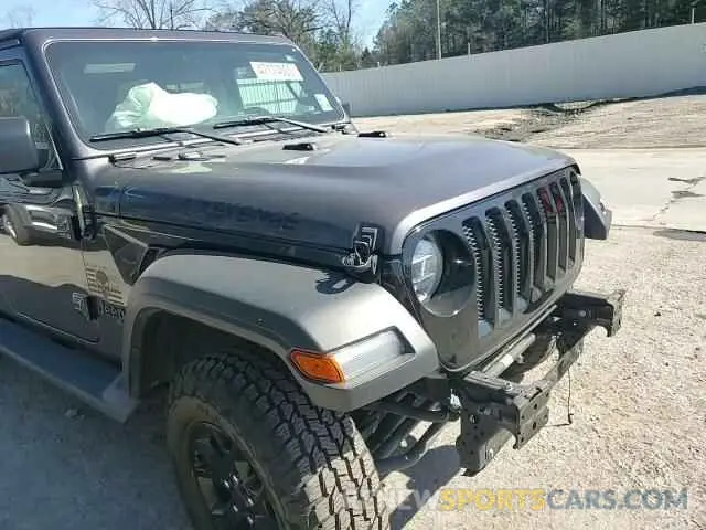 10 Photograph of a damaged car 1C4HJXDN0LW237426 JEEP WRANGLER 2020