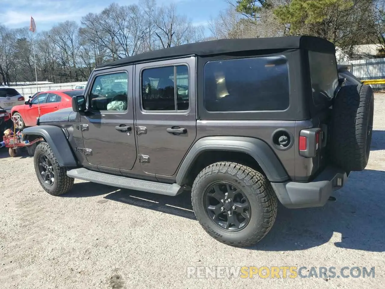 2 Photograph of a damaged car 1C4HJXDN0LW237426 JEEP WRANGLER 2020