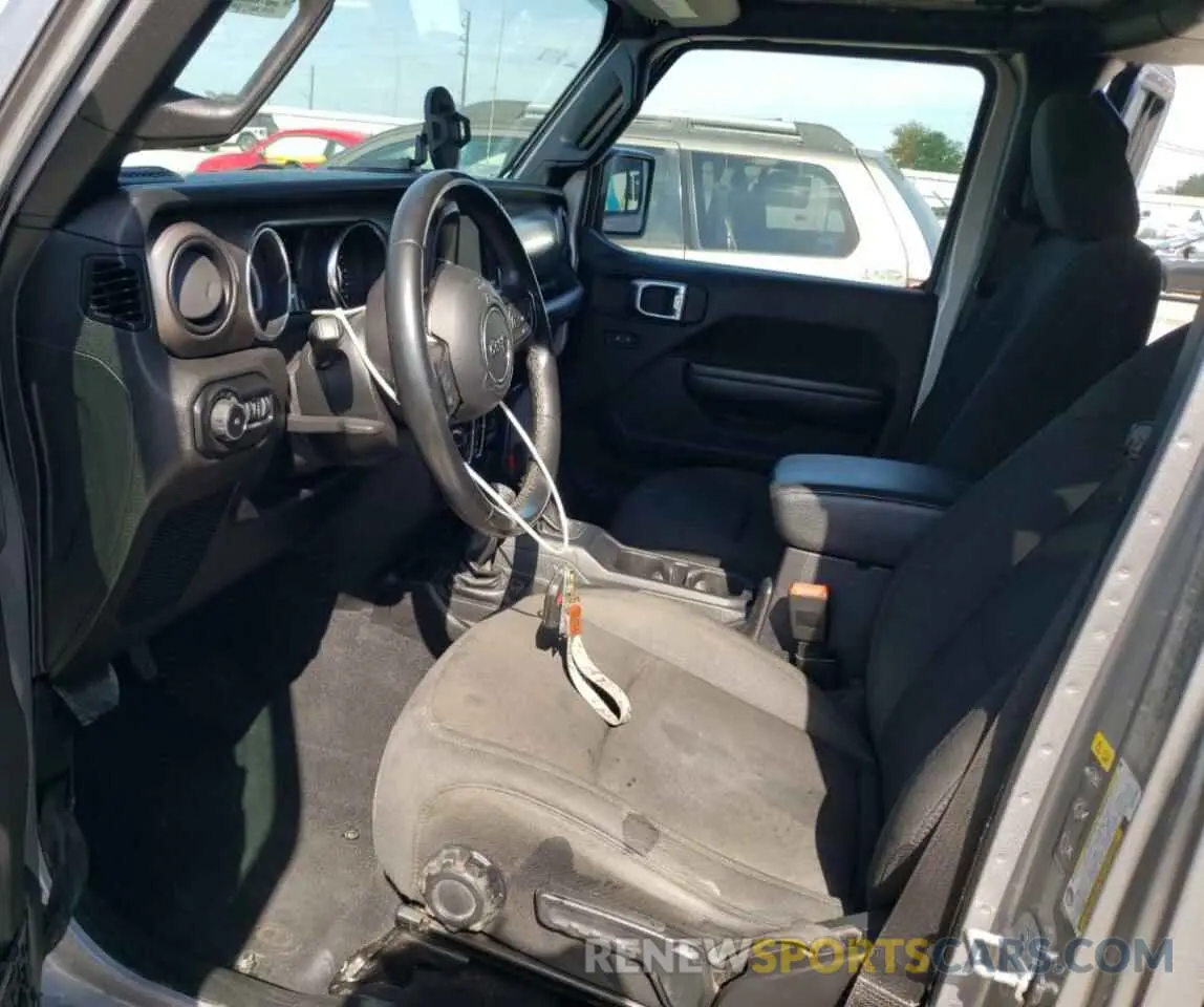 7 Photograph of a damaged car 1C4HJXDN0LW284990 JEEP WRANGLER 2020