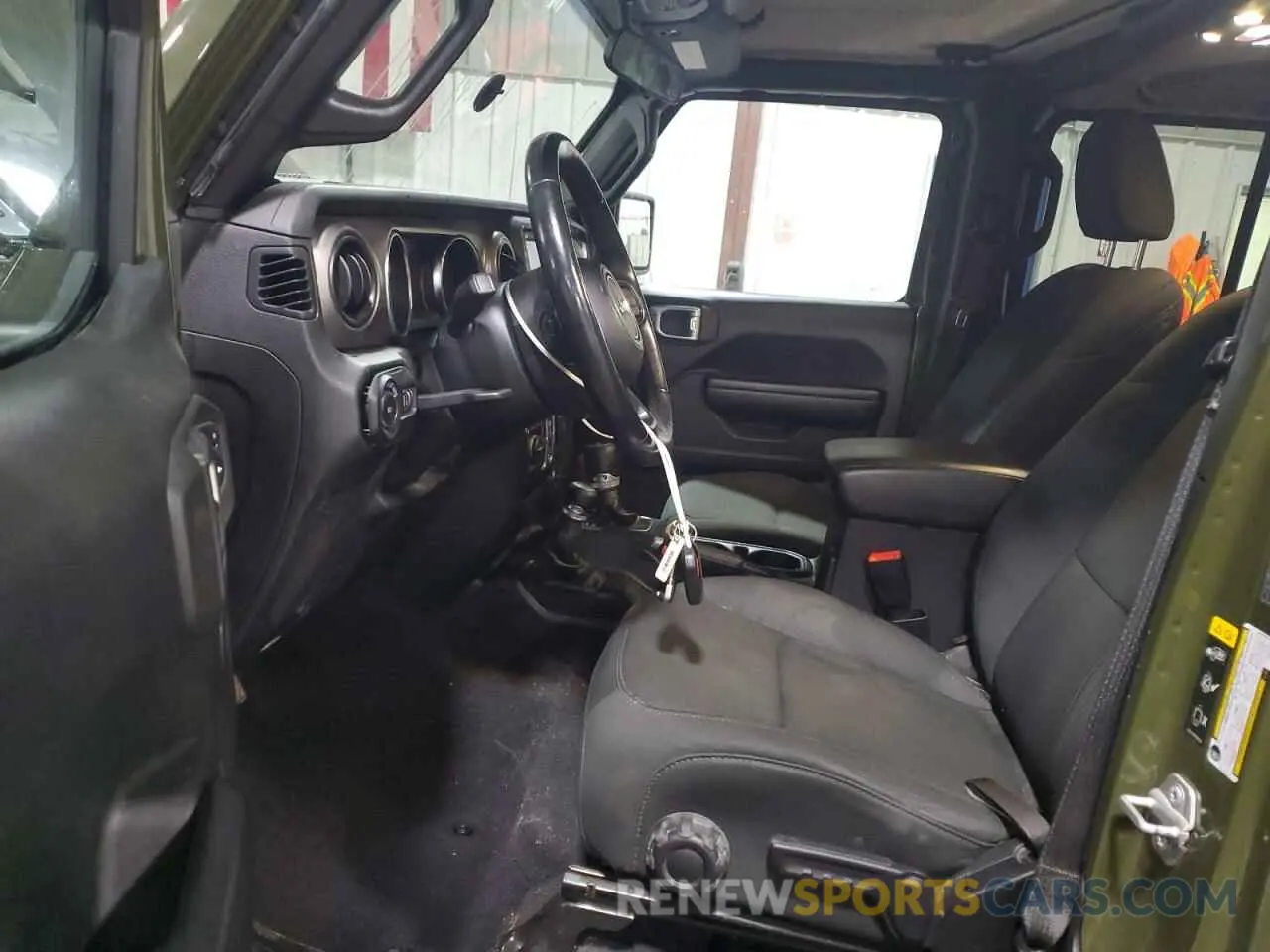 7 Photograph of a damaged car 1C4HJXDN0LW344315 JEEP WRANGLER 2020