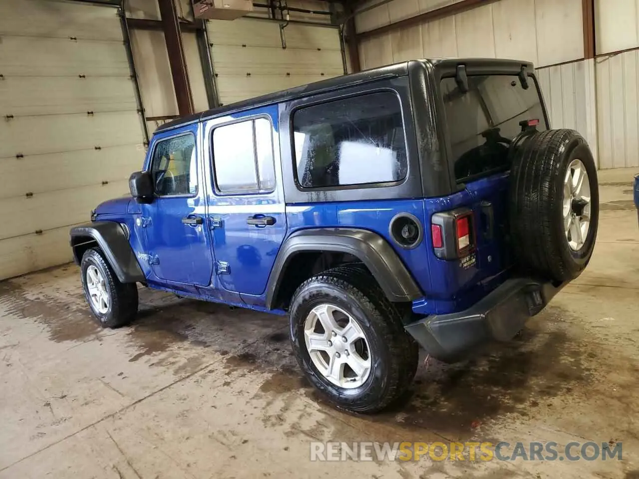 2 Photograph of a damaged car 1C4HJXDN1LW138856 JEEP WRANGLER 2020
