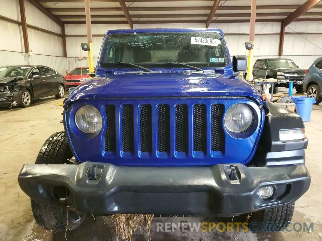 5 Photograph of a damaged car 1C4HJXDN1LW138856 JEEP WRANGLER 2020