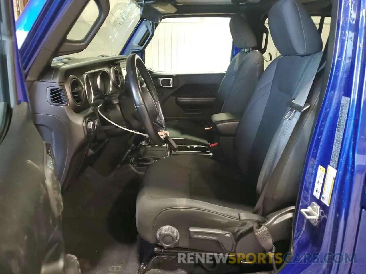 7 Photograph of a damaged car 1C4HJXDN1LW138856 JEEP WRANGLER 2020