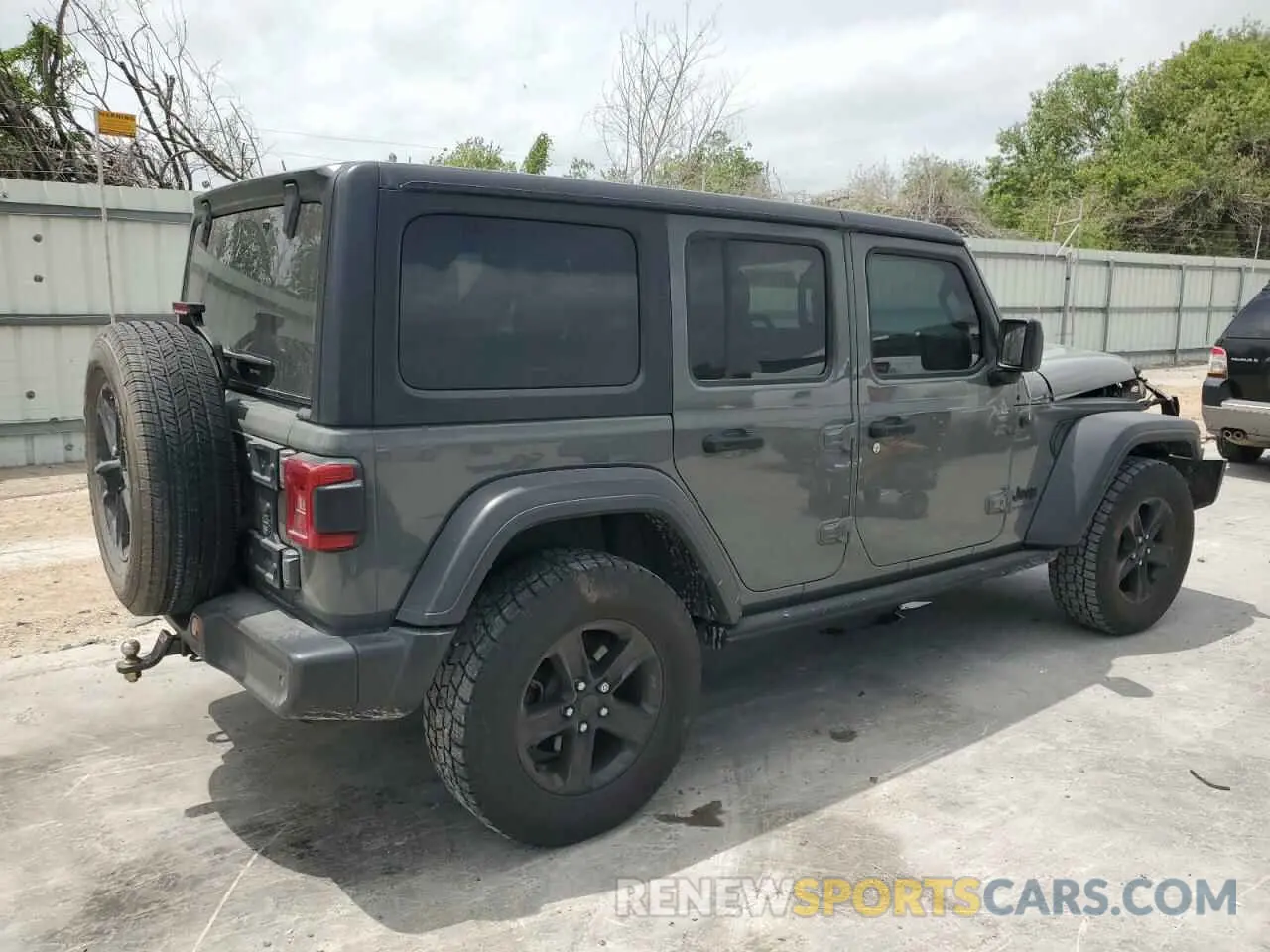 3 Photograph of a damaged car 1C4HJXDN1LW235278 JEEP WRANGLER 2020