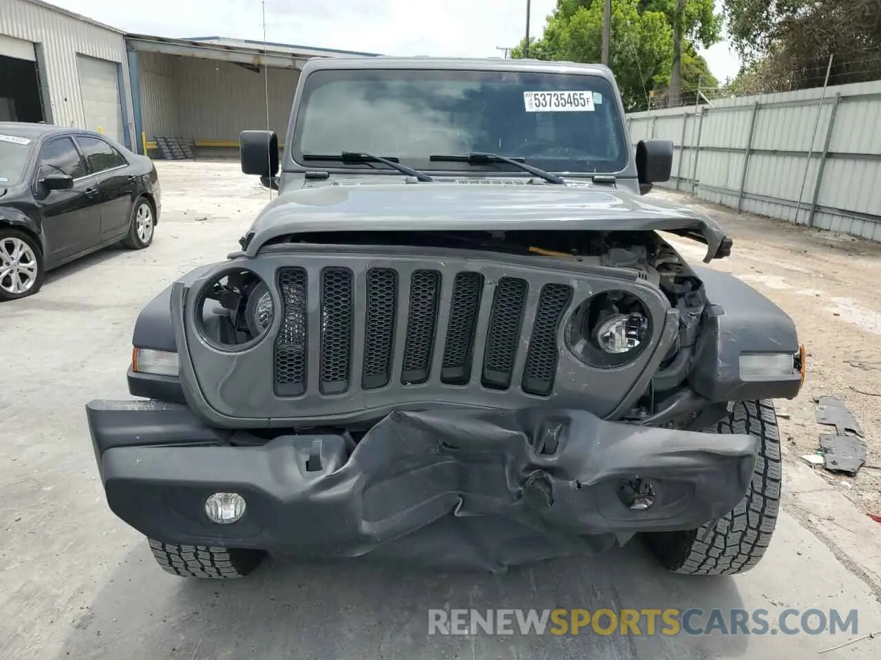 5 Photograph of a damaged car 1C4HJXDN1LW235278 JEEP WRANGLER 2020