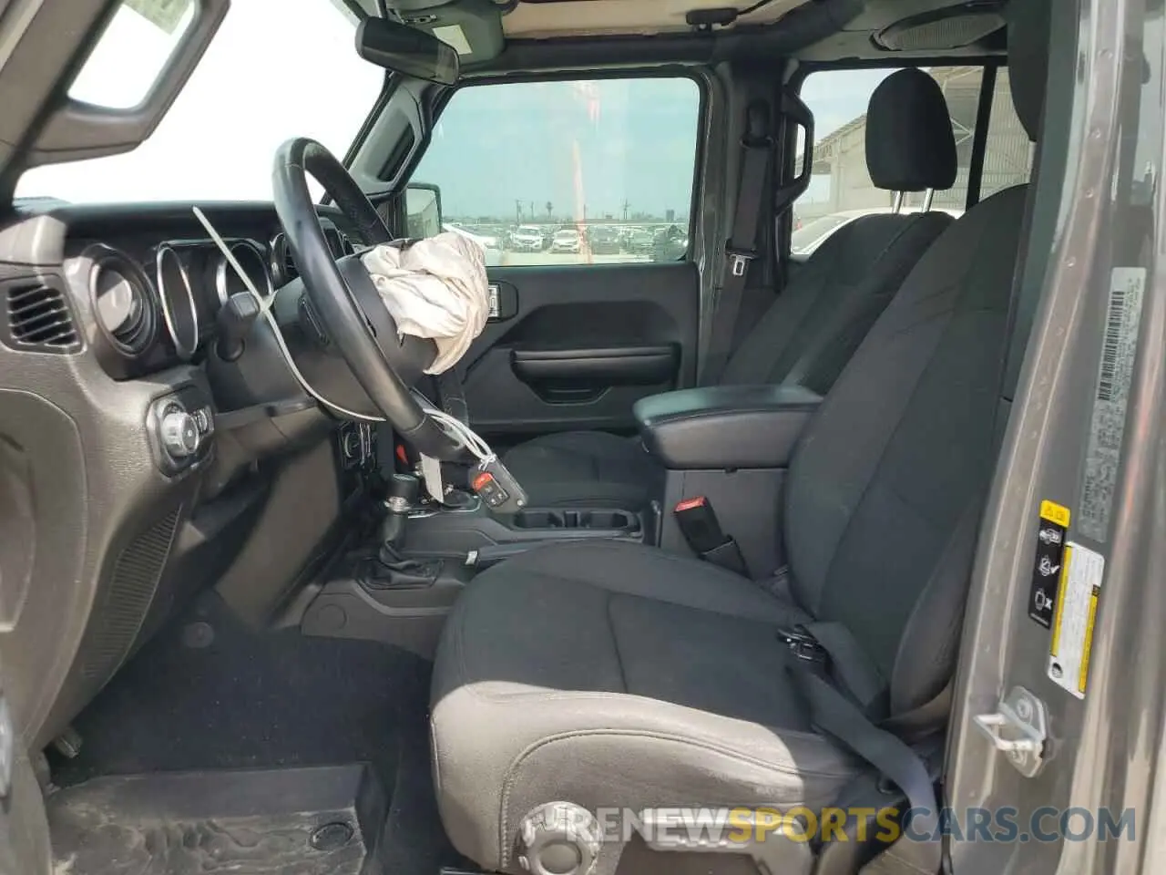 7 Photograph of a damaged car 1C4HJXDN1LW235278 JEEP WRANGLER 2020