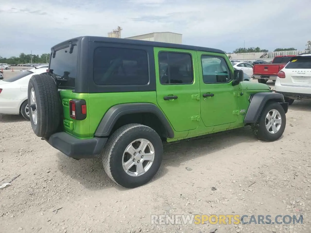 3 Photograph of a damaged car 1C4HJXDN2LW113951 JEEP WRANGLER 2020