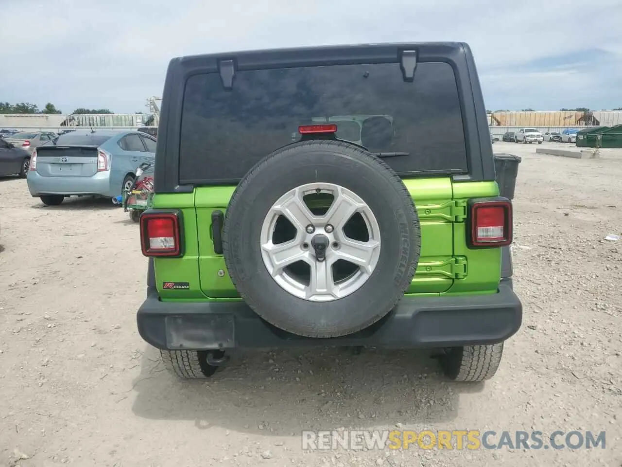 6 Photograph of a damaged car 1C4HJXDN2LW113951 JEEP WRANGLER 2020
