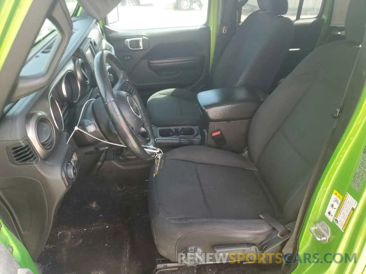 7 Photograph of a damaged car 1C4HJXDN2LW113951 JEEP WRANGLER 2020