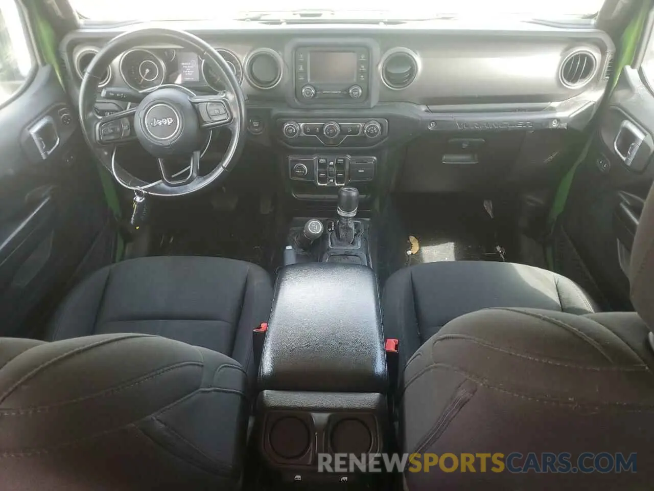 8 Photograph of a damaged car 1C4HJXDN2LW113951 JEEP WRANGLER 2020