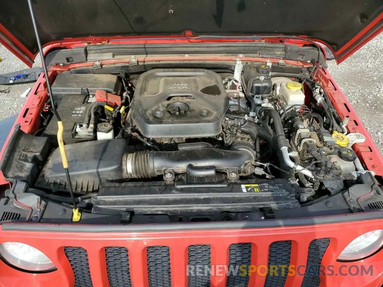 11 Photograph of a damaged car 1C4HJXDN2LW114016 JEEP WRANGLER 2020