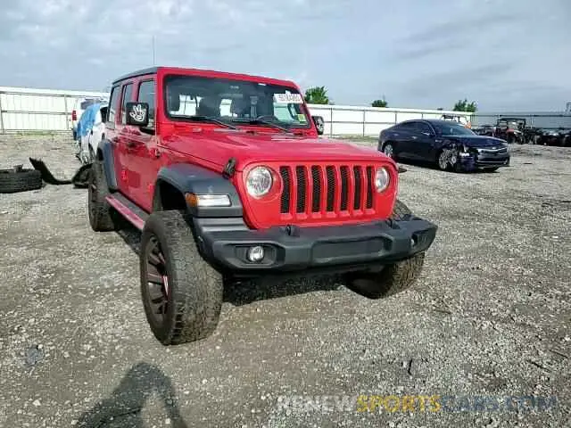 14 Photograph of a damaged car 1C4HJXDN2LW114016 JEEP WRANGLER 2020