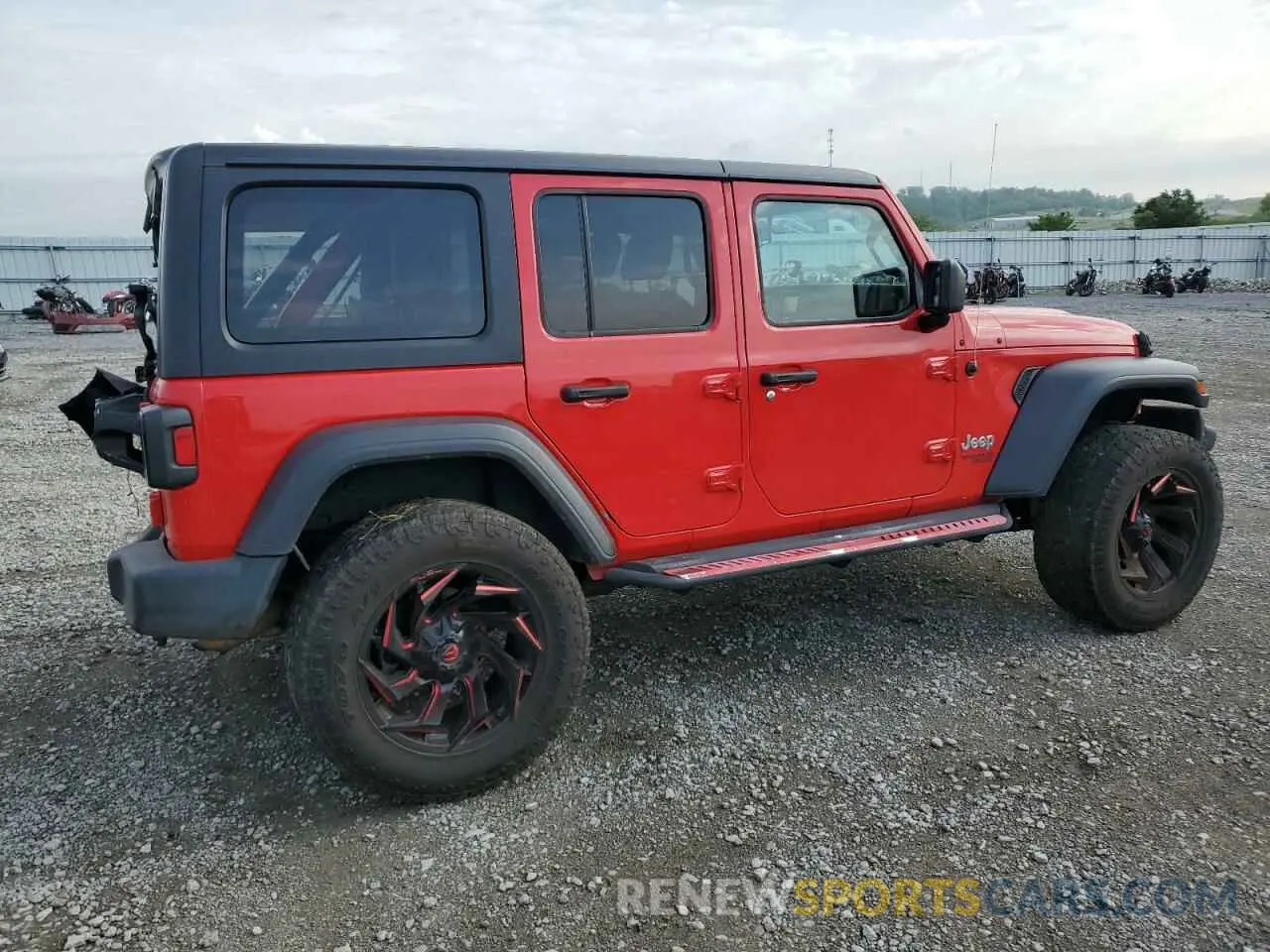 3 Photograph of a damaged car 1C4HJXDN2LW114016 JEEP WRANGLER 2020