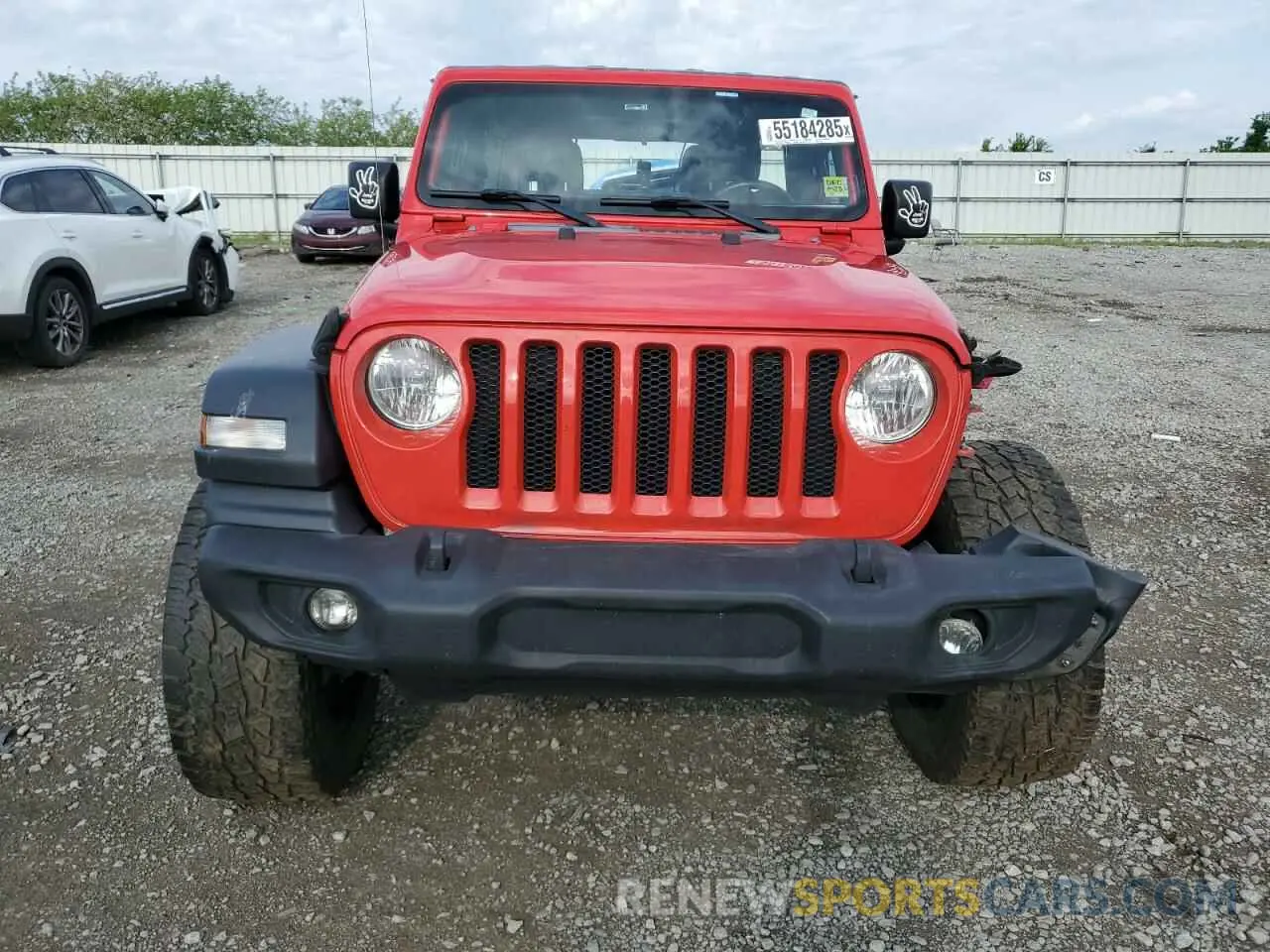 5 Photograph of a damaged car 1C4HJXDN2LW114016 JEEP WRANGLER 2020