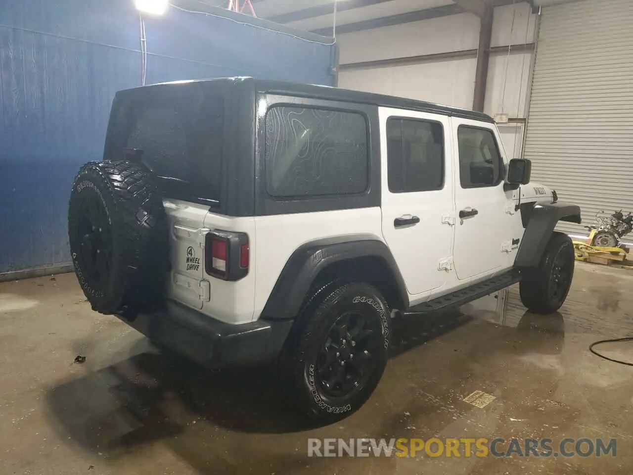 3 Photograph of a damaged car 1C4HJXDN2LW170053 JEEP WRANGLER 2020