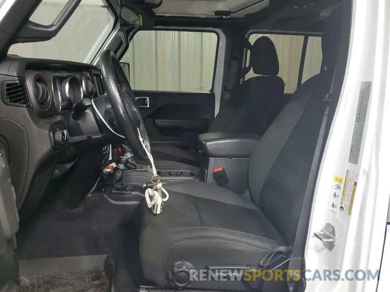 7 Photograph of a damaged car 1C4HJXDN2LW170053 JEEP WRANGLER 2020