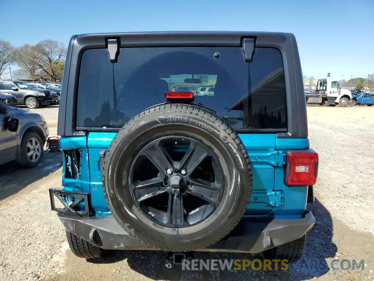 6 Photograph of a damaged car 1C4HJXDN2LW335759 JEEP WRANGLER 2020