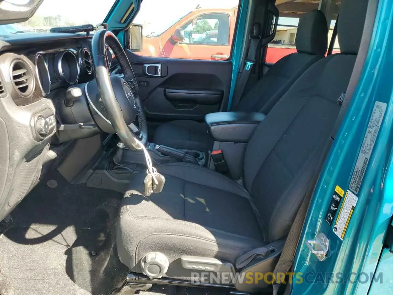 7 Photograph of a damaged car 1C4HJXDN2LW335759 JEEP WRANGLER 2020