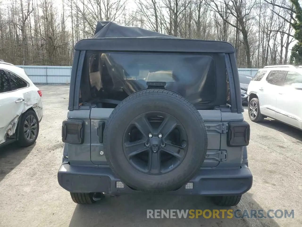 6 Photograph of a damaged car 1C4HJXDN3LW138857 JEEP WRANGLER 2020