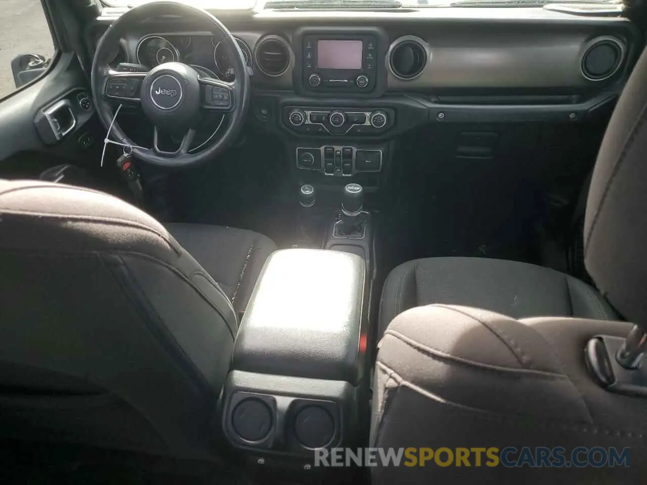 8 Photograph of a damaged car 1C4HJXDN3LW138857 JEEP WRANGLER 2020