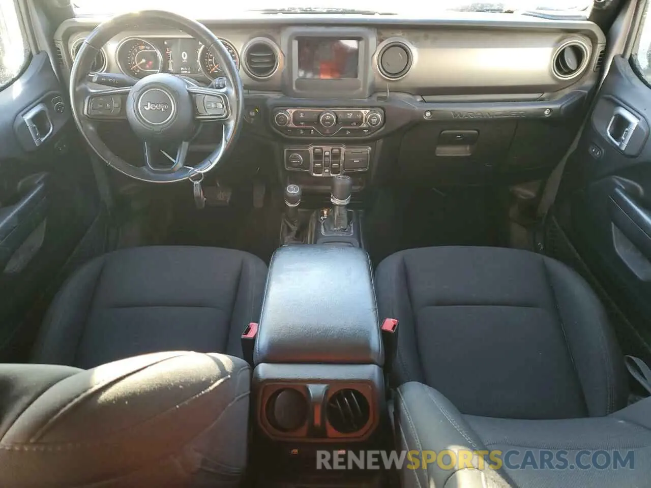 8 Photograph of a damaged car 1C4HJXDN3LW162401 JEEP WRANGLER 2020