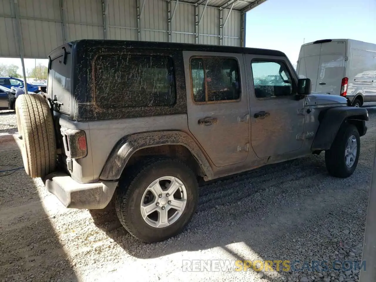 3 Photograph of a damaged car 1C4HJXDN3LW181580 JEEP WRANGLER 2020