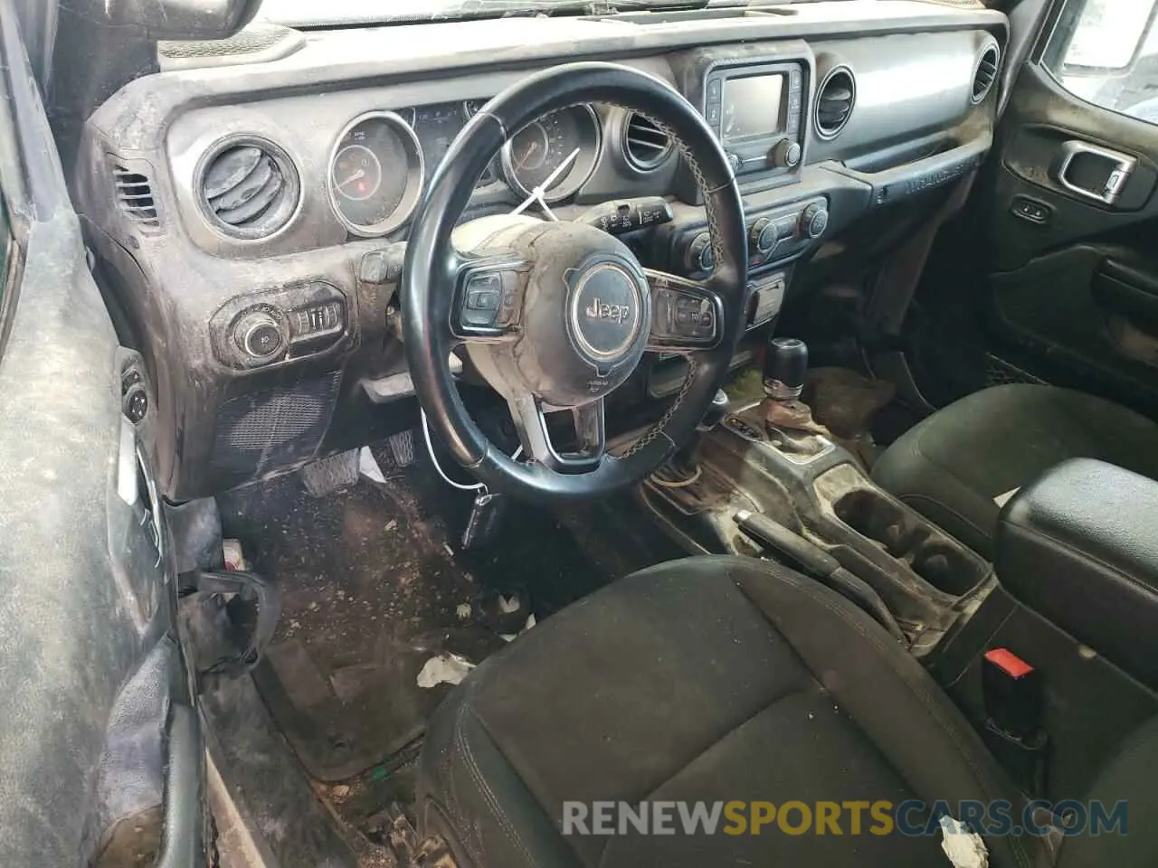 8 Photograph of a damaged car 1C4HJXDN3LW181580 JEEP WRANGLER 2020