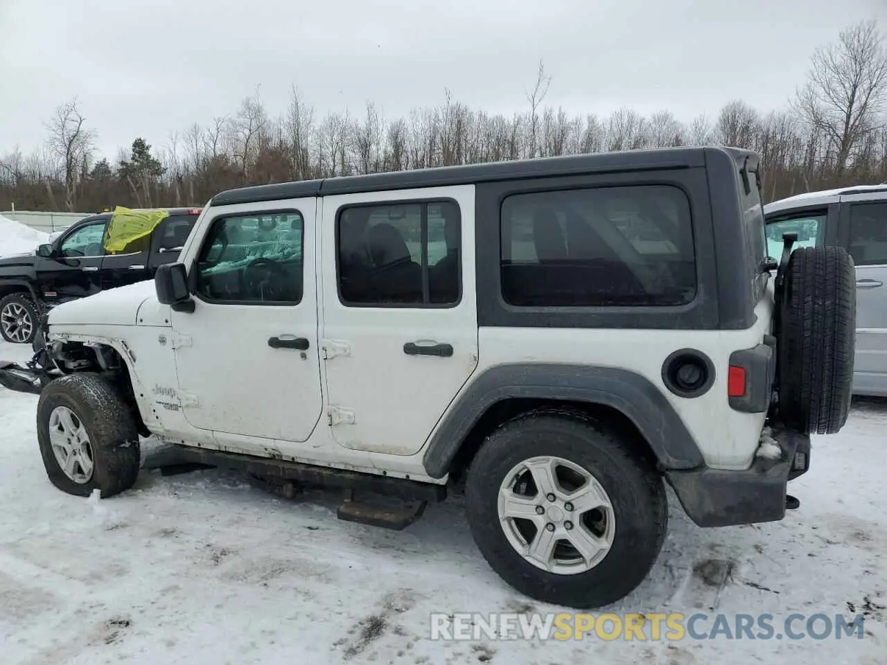 2 Photograph of a damaged car 1C4HJXDN3LW226422 JEEP WRANGLER 2020