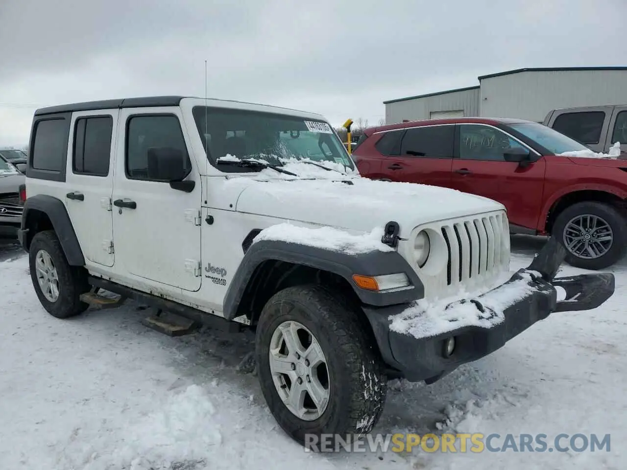 4 Photograph of a damaged car 1C4HJXDN3LW226422 JEEP WRANGLER 2020