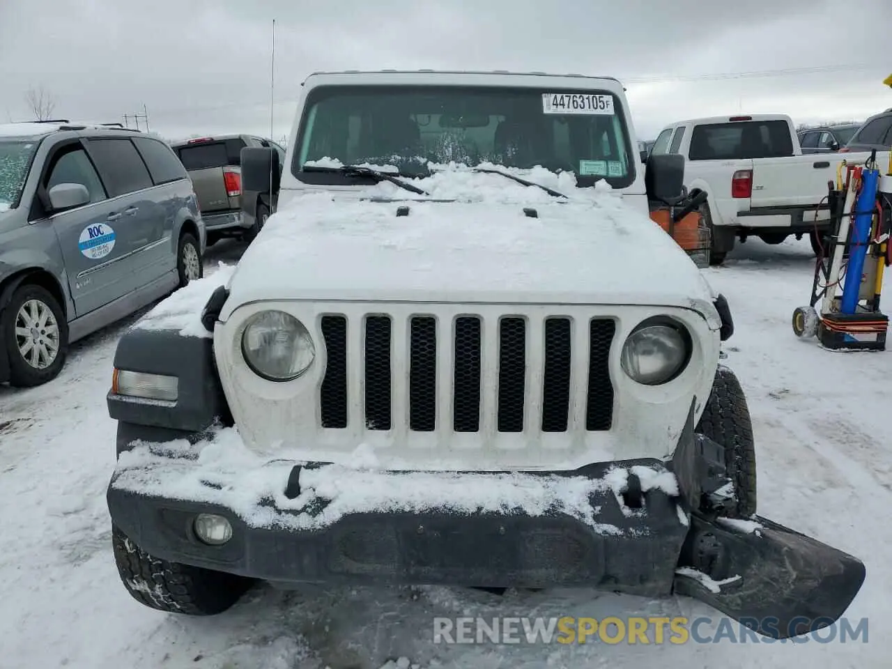 5 Photograph of a damaged car 1C4HJXDN3LW226422 JEEP WRANGLER 2020