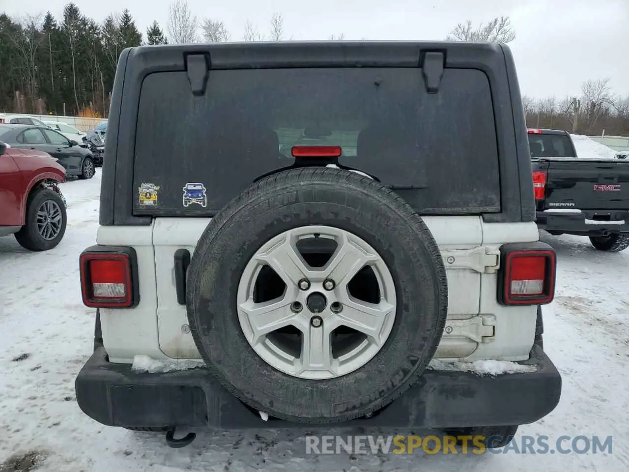 6 Photograph of a damaged car 1C4HJXDN3LW226422 JEEP WRANGLER 2020