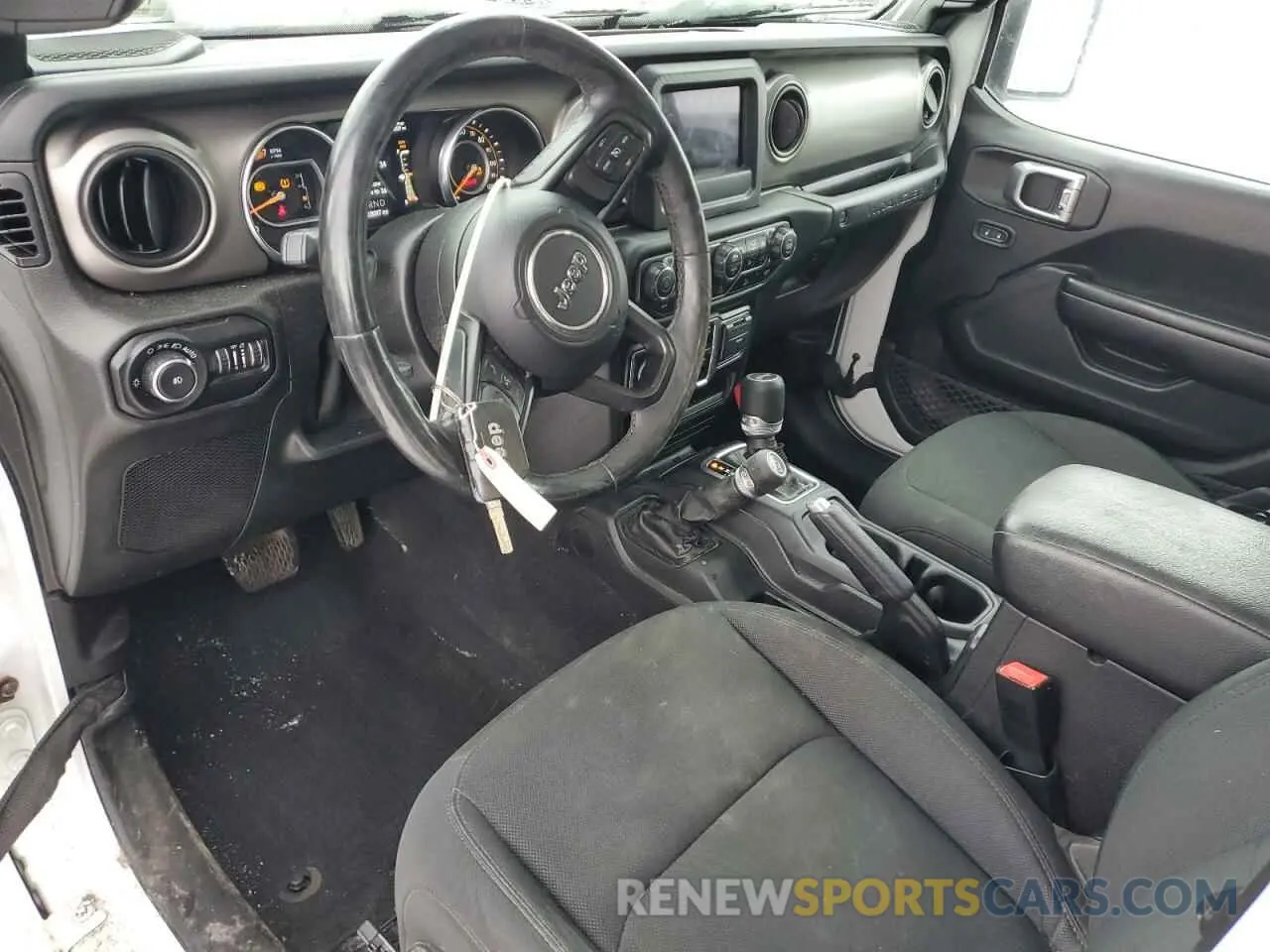 8 Photograph of a damaged car 1C4HJXDN3LW226422 JEEP WRANGLER 2020