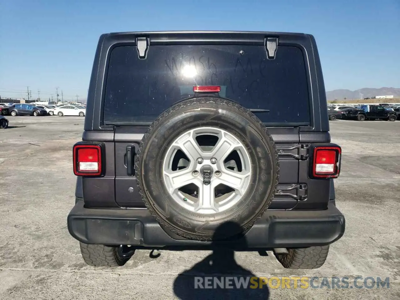 6 Photograph of a damaged car 1C4HJXDN3LW258996 JEEP WRANGLER 2020