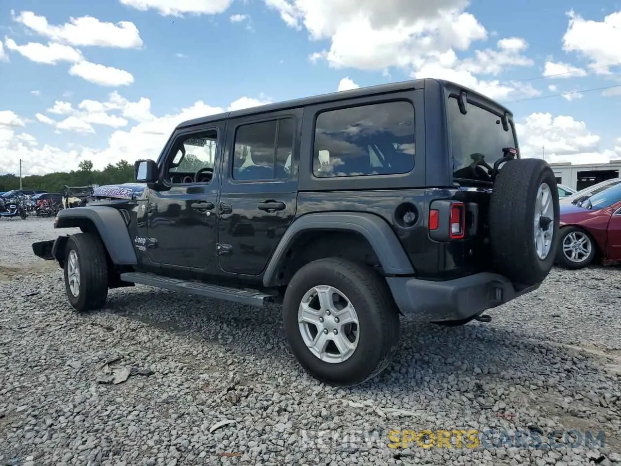 2 Photograph of a damaged car 1C4HJXDN3LW269738 JEEP WRANGLER 2020