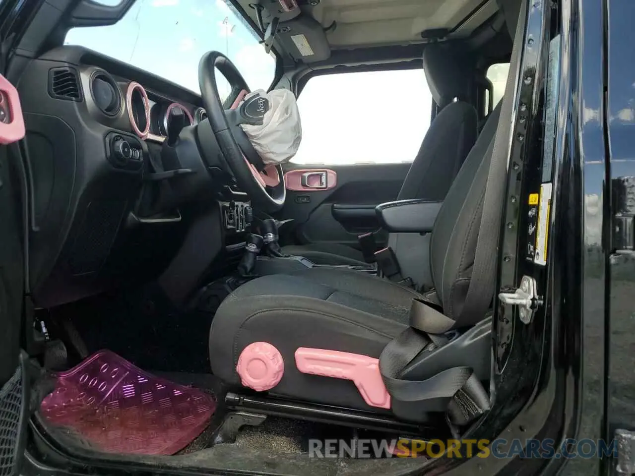 7 Photograph of a damaged car 1C4HJXDN3LW269738 JEEP WRANGLER 2020