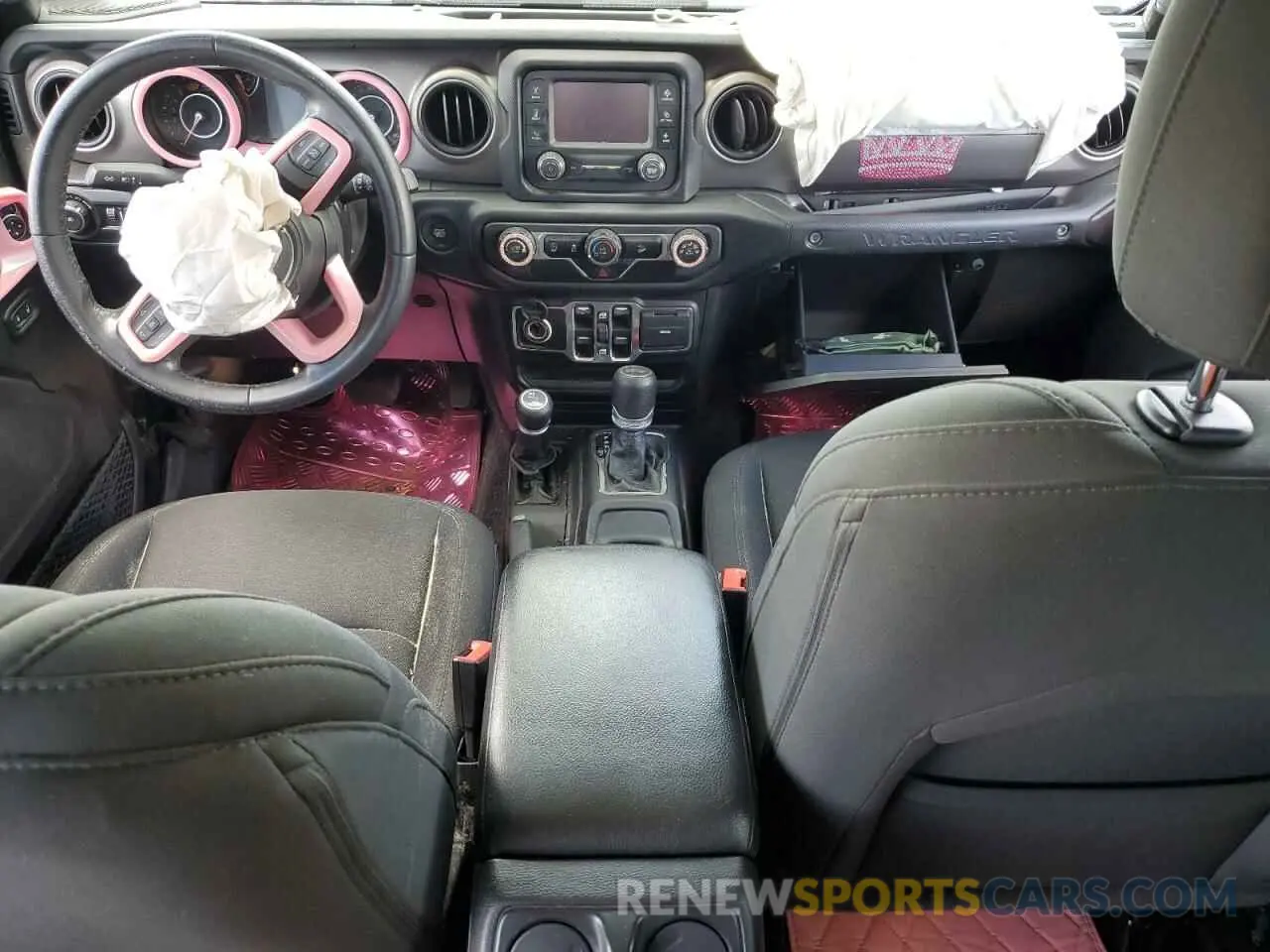 8 Photograph of a damaged car 1C4HJXDN3LW269738 JEEP WRANGLER 2020