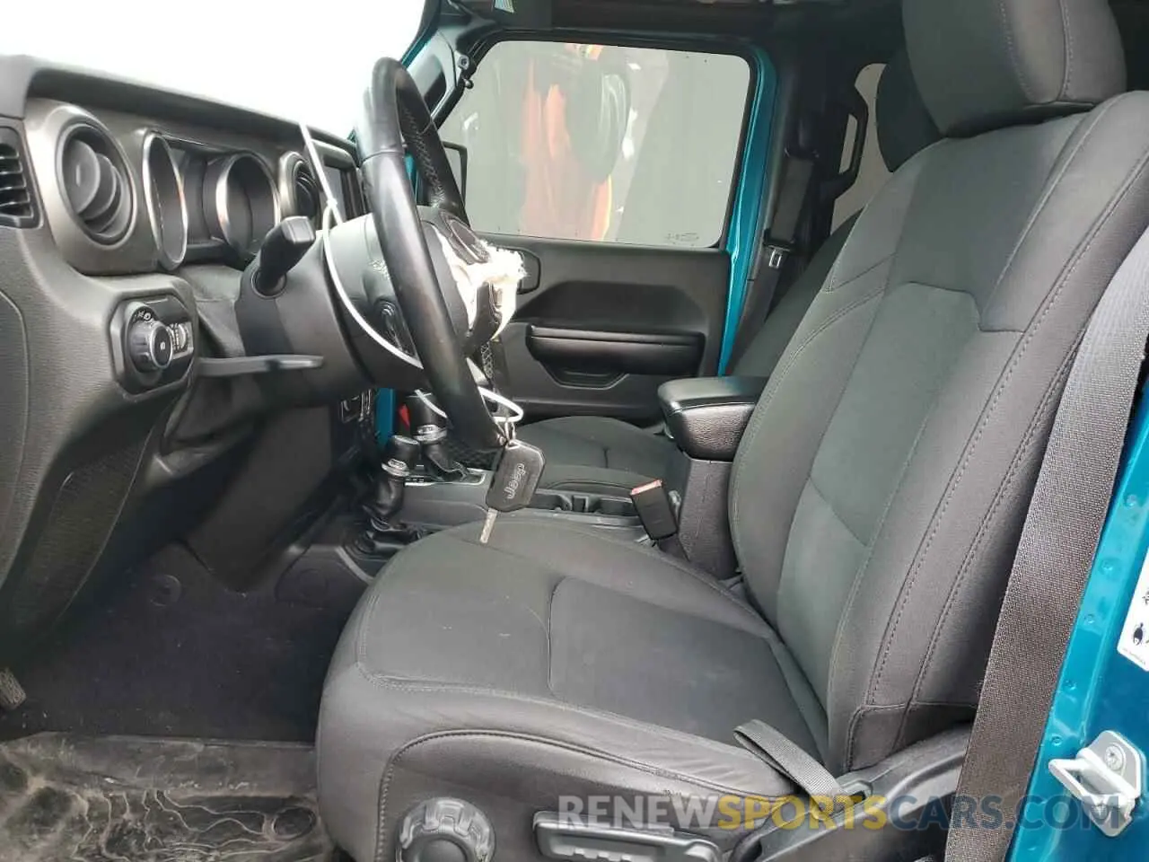 7 Photograph of a damaged car 1C4HJXDN4LW123686 JEEP WRANGLER 2020