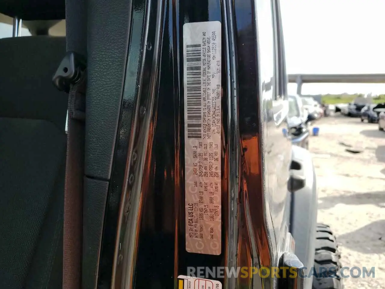 12 Photograph of a damaged car 1C4HJXDN4LW223755 JEEP WRANGLER 2020