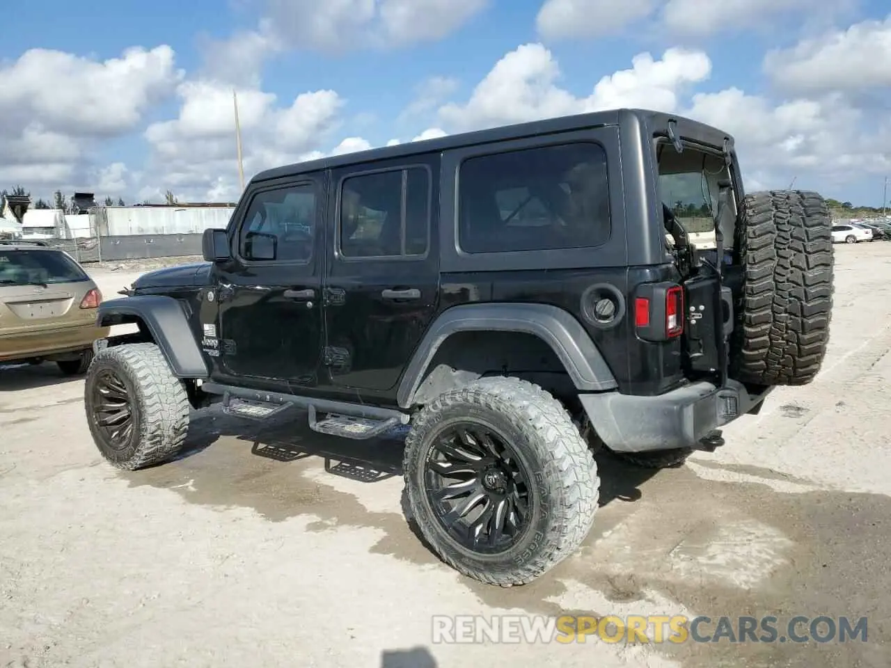 2 Photograph of a damaged car 1C4HJXDN4LW223755 JEEP WRANGLER 2020