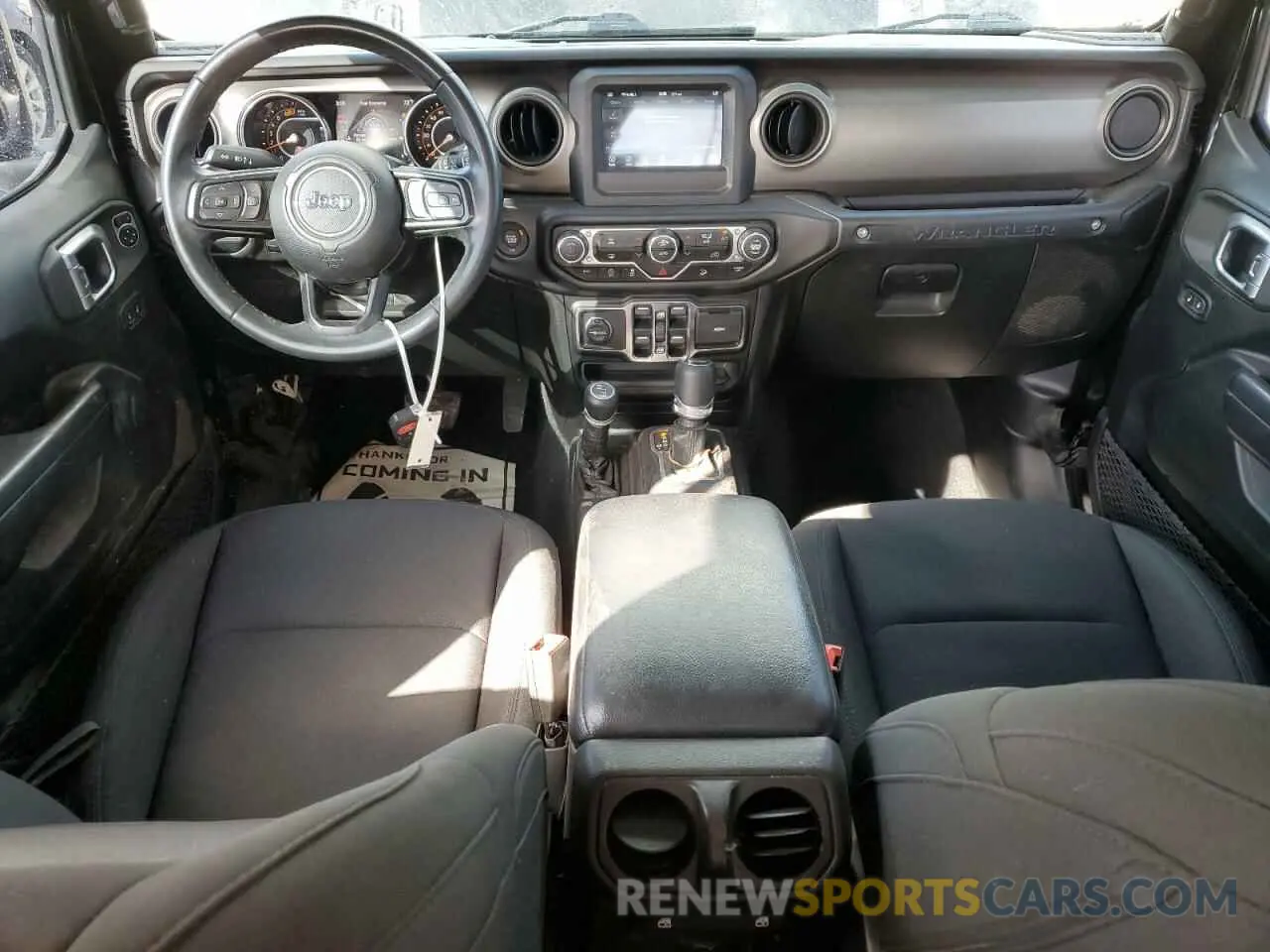 8 Photograph of a damaged car 1C4HJXDN4LW223755 JEEP WRANGLER 2020