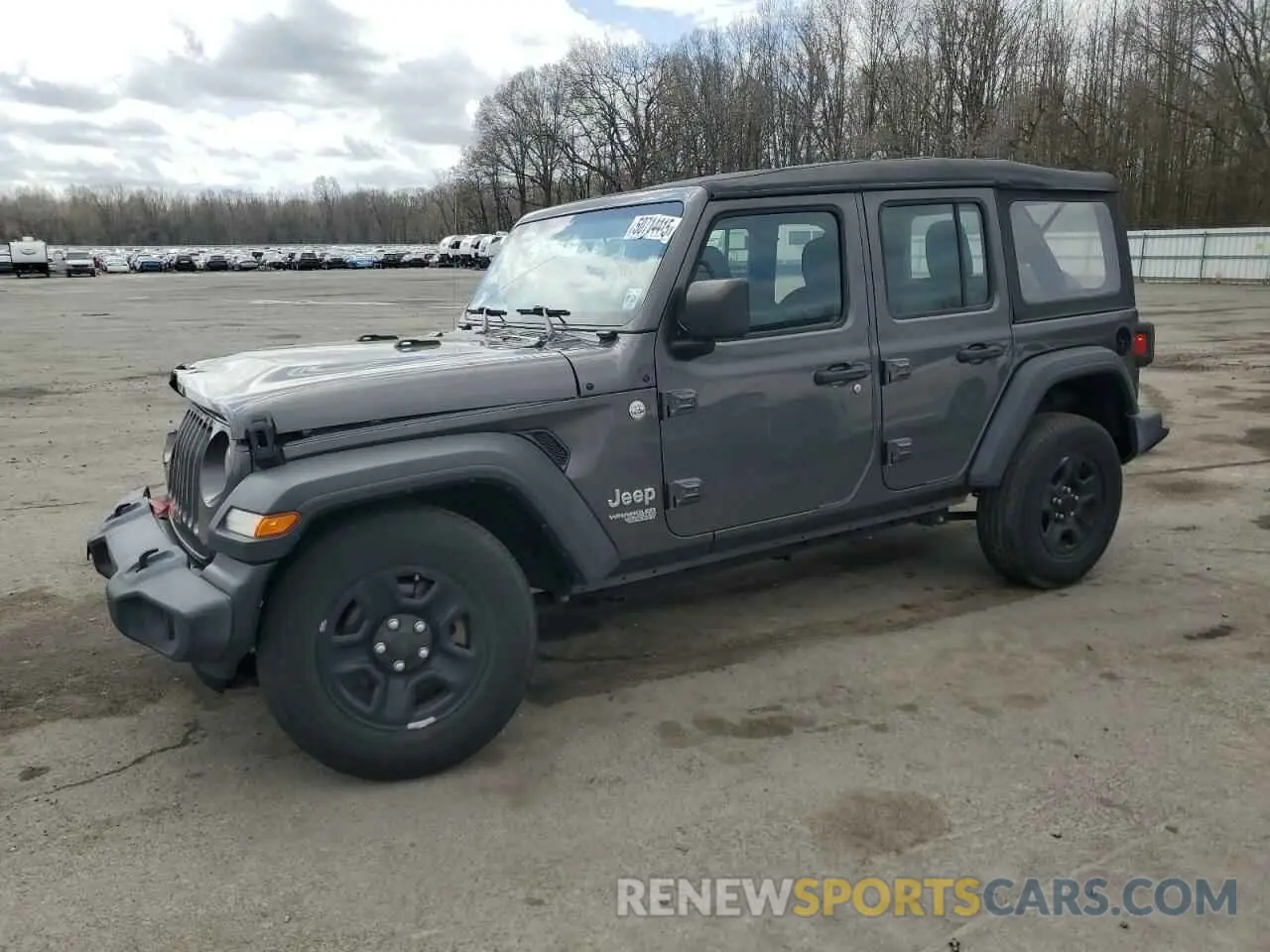 1 Photograph of a damaged car 1C4HJXDN5LW128315 JEEP WRANGLER 2020