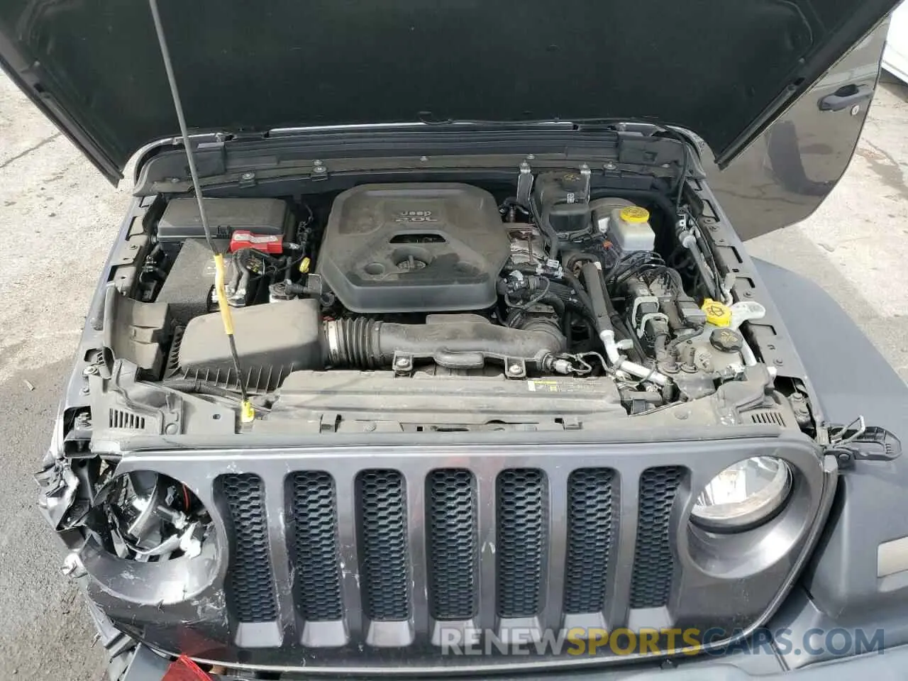 12 Photograph of a damaged car 1C4HJXDN5LW128315 JEEP WRANGLER 2020